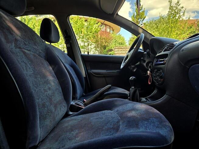 Peugeot 206 1.4 Benz. 75KM 2000r 5-drzwi, Długie Opłaty Tychy - zdjęcie 5