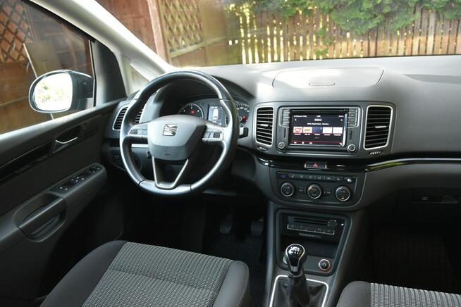 Seat Alhambra 2.0TDi 150KM Manual 2020r. 7os. BiX NAVi Kamera LED HAK Kampinos - zdjęcie 10