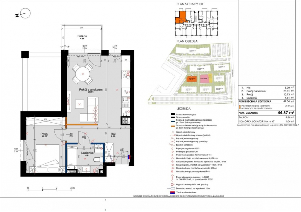 Sprzedam dwupokojowe mieszkanie. 0% prowizji! Kleszczewo - zdjęcie 6