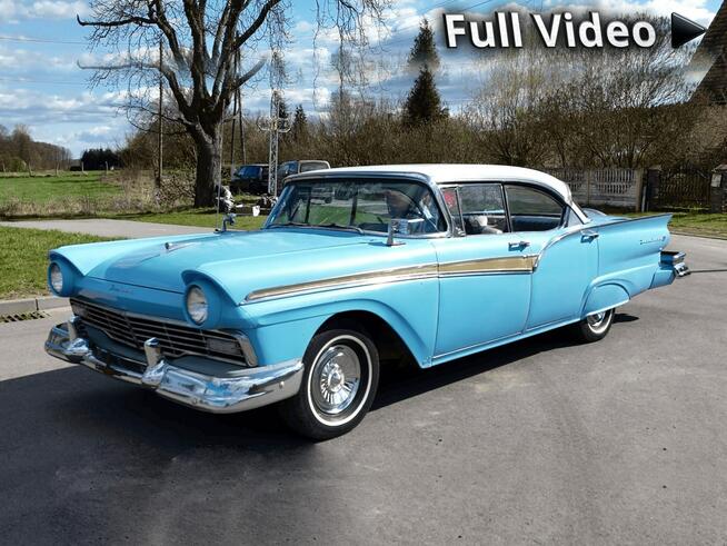Ford Fairlane 500 – 1957 – V8 Thunderbird – Continental Kit Sulechów - zdjęcie 1