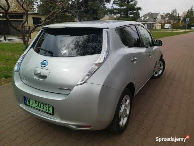 Nissan Leaf 2012 rok pierwszy właściciel Warszawa - zdjęcie 7