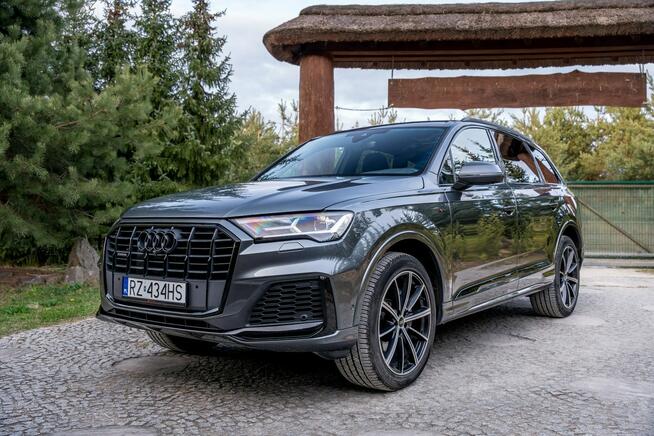 Audi Q7 Sline / mHEV 3.0 TFSI 340KM / Panorama / Black Edition / FV Ropczyce - zdjęcie 12