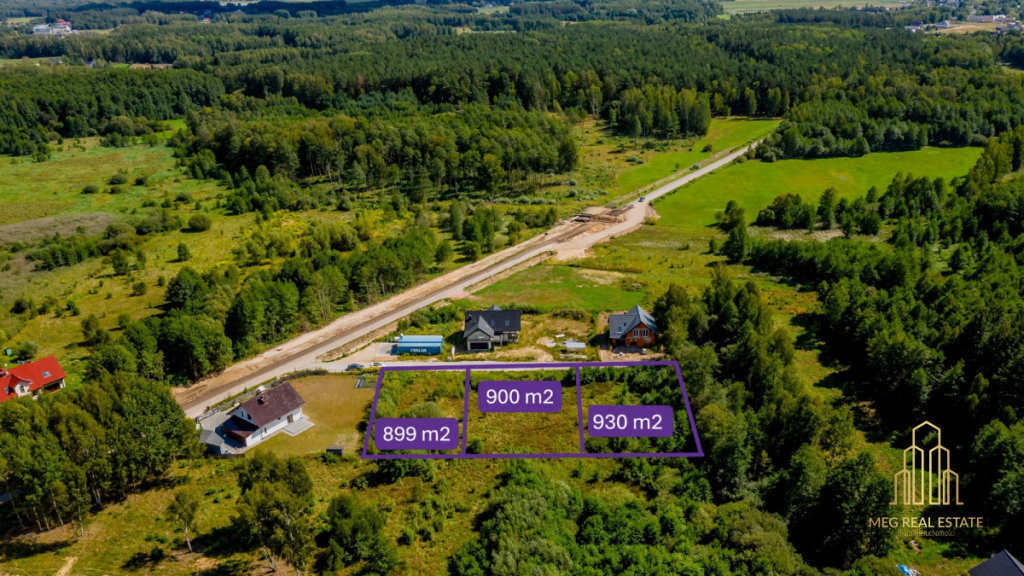 Piękne działki w otulinie lasu Brończany Brończany - zdjęcie 2