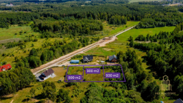 Piękne działki w otulinie lasu Brończany Brończany - zdjęcie 2