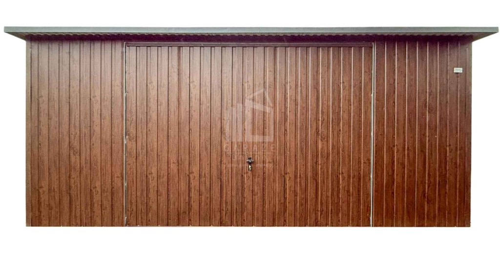 Garaż blaszany 5x5m - brama uchylna - okno dach rynna ID1238 Zgorzelec - zdjęcie 1