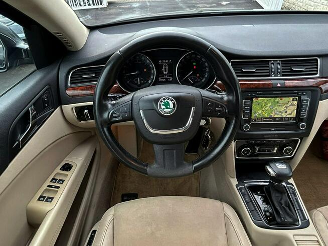 Superb 2.0 TDI 140km Elegance skóra DSG navi BIXENON serwis 2012 Tychy - zdjęcie 6