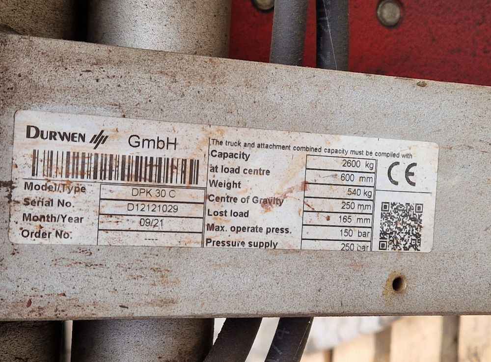 Paletyzer na dwie palety Durwen DPK30C podwójny paletyzer Borkowo - zdjęcie 5