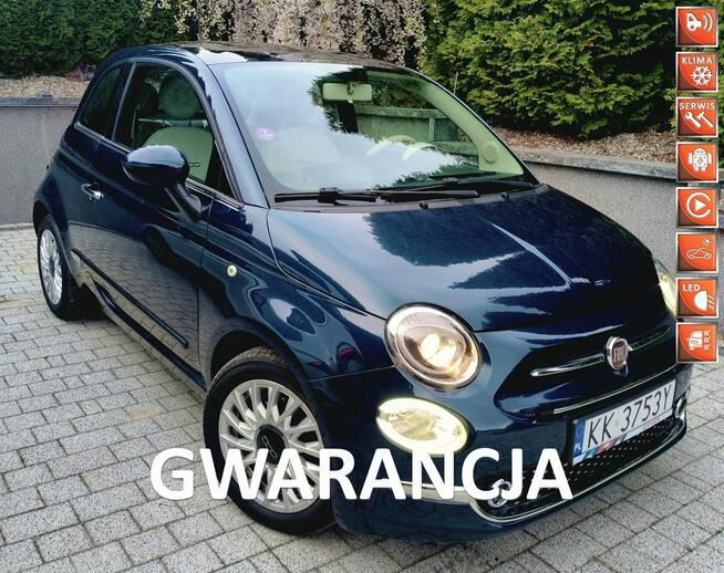 Fiat 500 2018r*Lift*Panorama*LED Bibice - zdjęcie 1