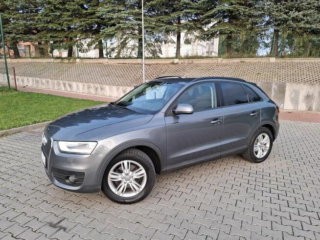 Audi Q3_2.0 TDI 150KM_Bezwypadek_Serwis_Zadbany Pawłów - zdjęcie 2