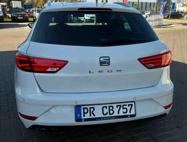 Seat Leon 2.0 TDI 150KM DSG Xcellence ACC Kamera LED Super Stan Import Łęczyca - zdjęcie 12