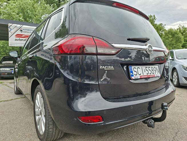 Opel Zafira Klimatronic 2-stref, Nawigacja, PDC 2x, Hak, 2 kpl. kół Cieszyn - zdjęcie 9