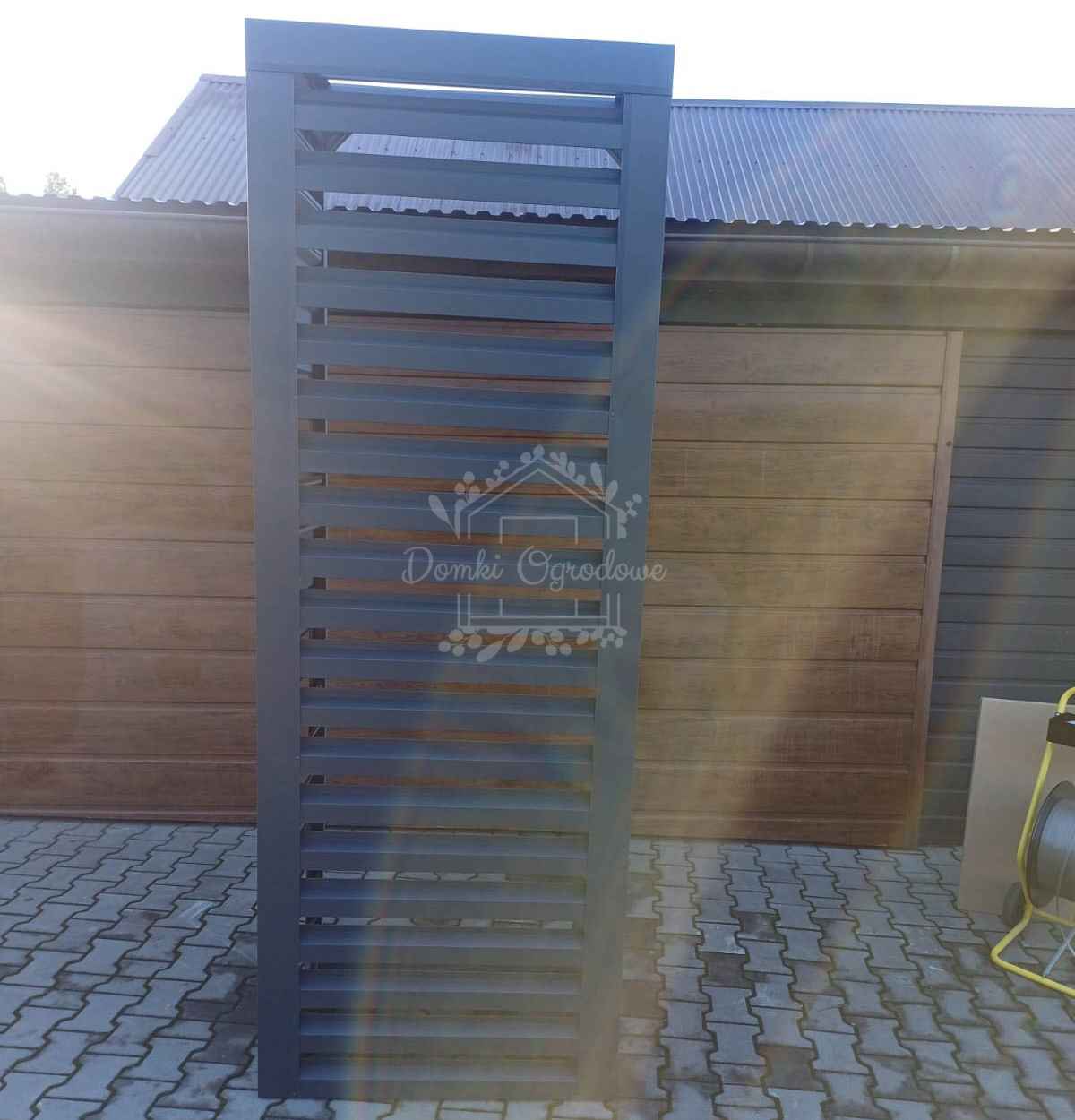 Osłona pompy ciepła 70x50x200 cm antracyt Zabudowa ID857 Czersk - zdjęcie 2