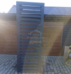 Osłona pompy ciepła 70x50x200 cm antracyt Zabudowa ID857 Czersk - zdjęcie 2