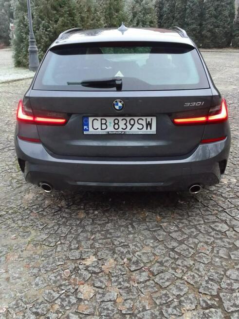 BMW 330i perfekcyjna Executive brązowe skóry Bydgoszcz - zdjęcie 4