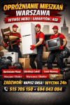 OPRÓŻNIANIE MIESZKAŃ WARSZAWA | WYWÓZ MEBLI, GABARYTÓW, AGD –