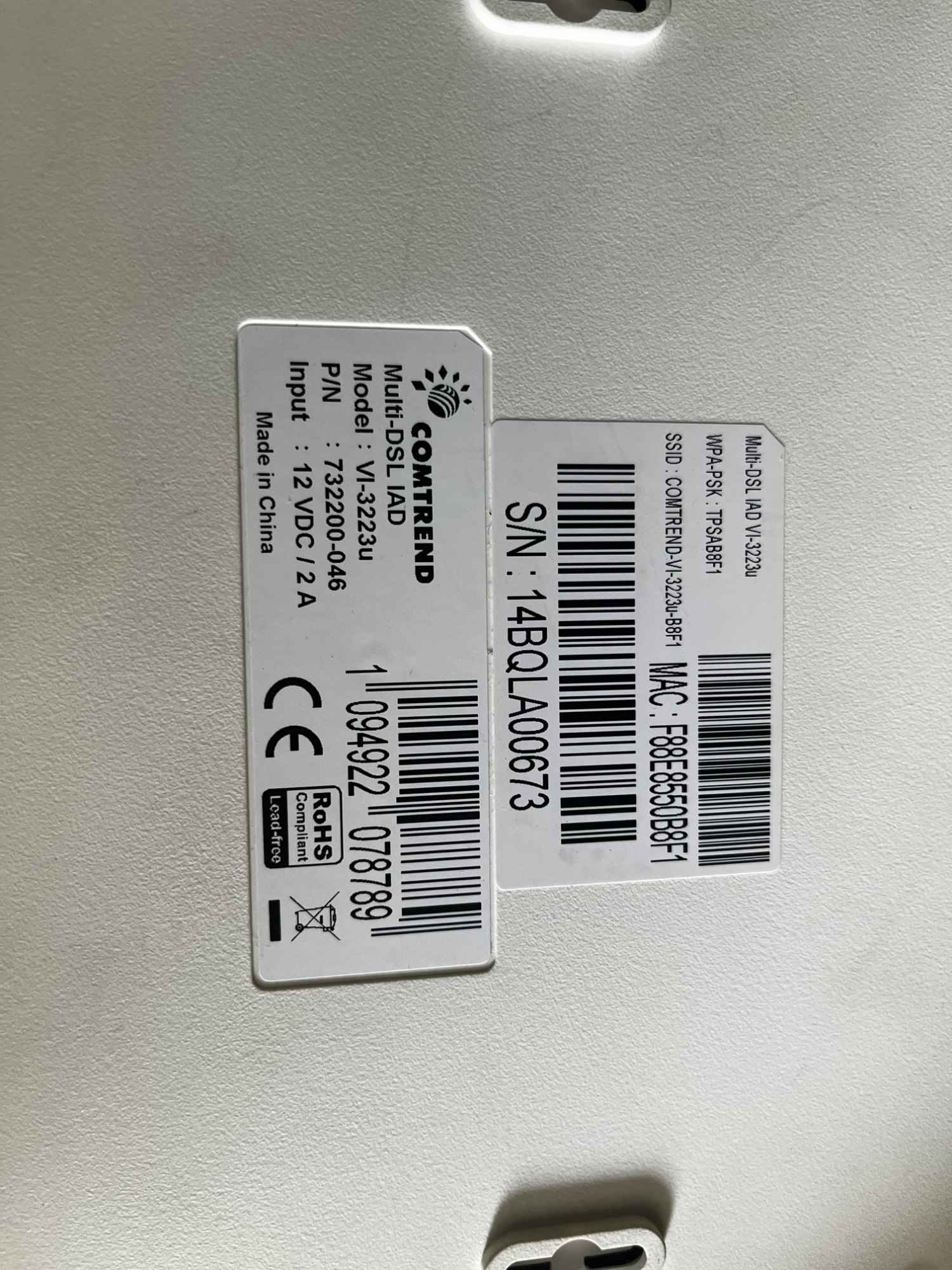 Sprzedam router COMTREND VI-3223u Multi DSL IAD Nowa Huta - zdjęcie 2
