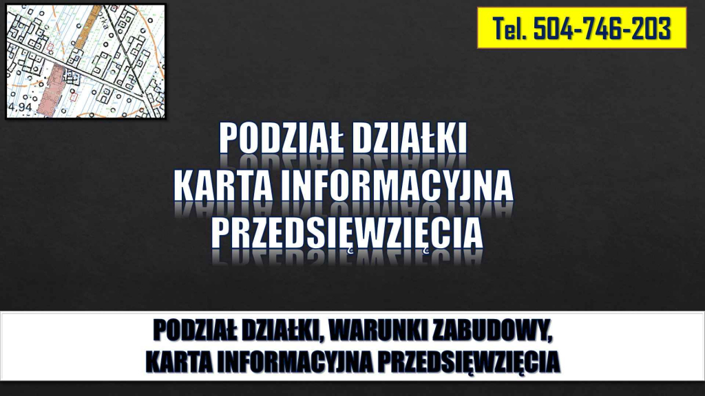 Przygotowanie wniosku o warunki zabudowy, tel. 504-746-203, wzór, cena Psie Pole - zdjęcie 4