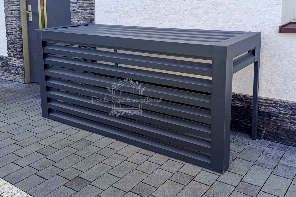 Osłona Klimatyzatora 100x50x60cm Antracyt  Zabudowa Klimatyzacji ID854 Rybnik - zdjęcie 2