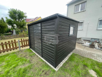 Schowek Garaż blaszany 3x3,5m Brama uchylna drzwi okno rynny GP486 Przasnysz - zdjęcie 3