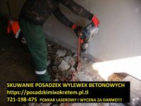 Skuwanie posadzek / kucie betonu / skuwanie starej wylewki
