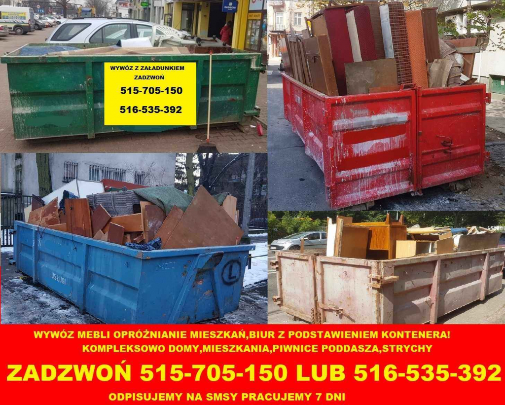WYWÓZ MEBLI AGD wynoszenie mebli opróżnianie mieszkań piwnic domów Praga-Południe - zdjęcie 2