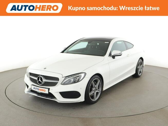 Mercedes C 200 amg line panorama navi automat grzane fotele sporty Warszawa - zdjęcie 1