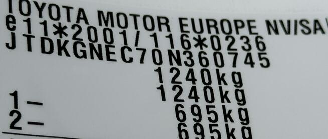 Toyota Aygo Benzyna Salon Polska  Zarejestrowany Ubezpieczony Elbląg - zdjęcie 4