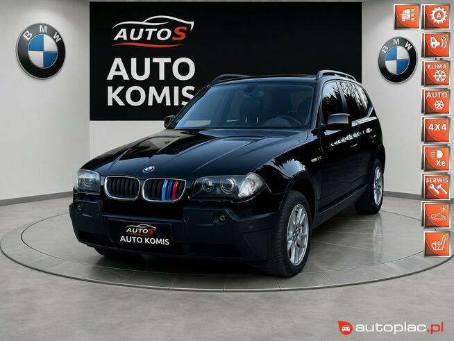 BMW X3 E83 3.0i M54B30 231KM Niski Przebieg Bogate Wyposażenie B.Ładna Wrocław - zdjęcie 1