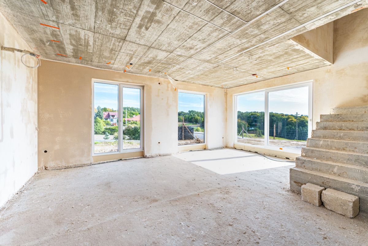 Nowoczesny dom 109 m² z garażem | Duże przeszkleni Malawa - zdjęcie 7