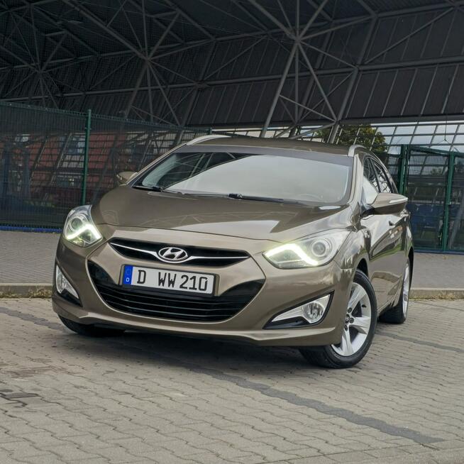 Hyundai i40 Kombi blue 1.6 Manual Nawigacja Klima Serwis 2 Klucze Ostrów Mazowiecka - zdjęcie 5