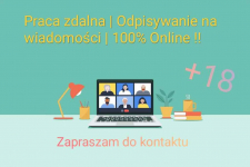 Praca zdalna | Odpisywanie na wiadomości| 100% Online Szczecin - zdjęcie 1