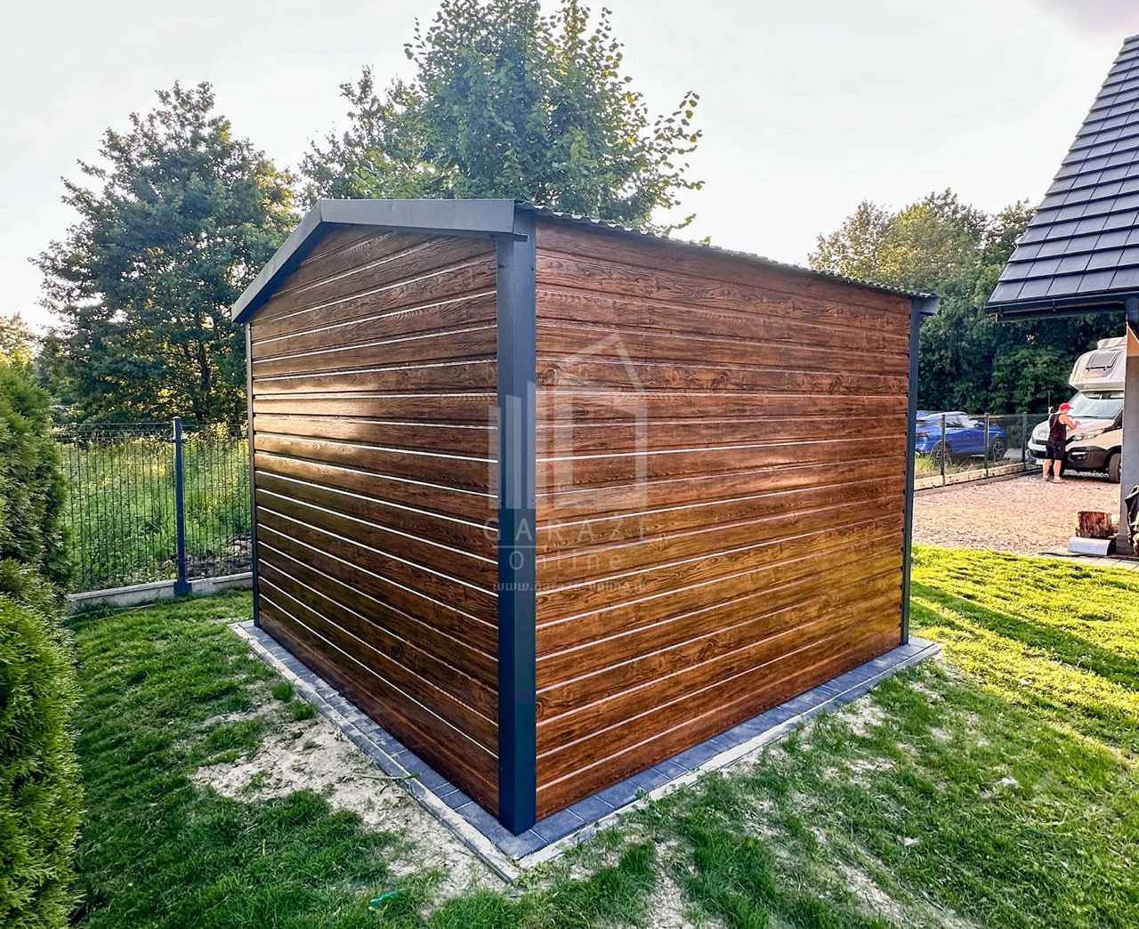 Schowek - domek 2,5x2,5m - drzwi - okno drewnopodobny dach ID1070 Białogard - zdjęcie 3