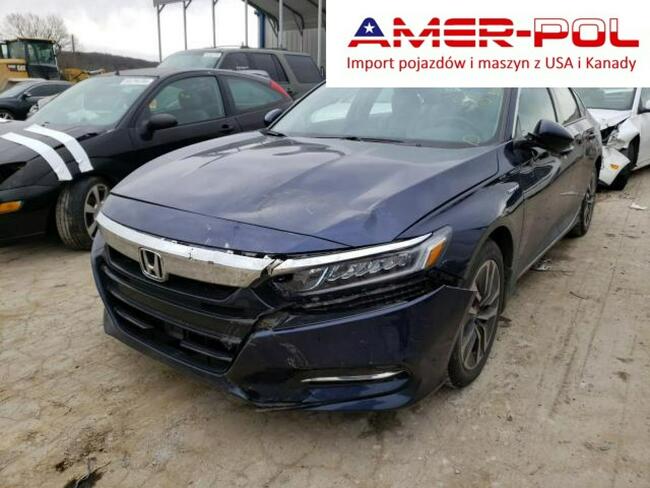 Honda Accord 2019, 2.0L hybryda, lekko uszkodzony przód Słubice - zdjęcie 1