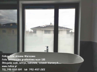 Okno w łazience -Zasłaniamy okno w łazience- Oklejamy okna łazienkowe Ochota - zdjęcie 5