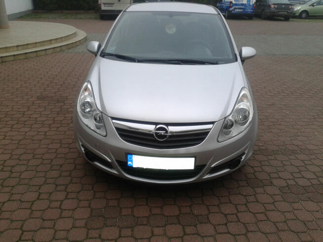 Opel Corsa 1.3 CDTI 2009r 138 tys. diesel srebrny metalik Ostrów Wielkopolski - zdjęcie 11