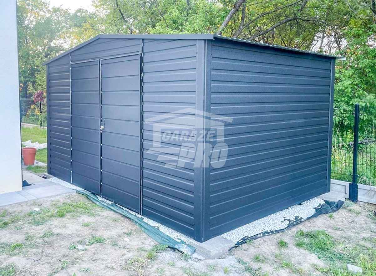 Schowek - Domek Ogrodowy 4x3m Brama Dwuskrzydłowa Dach GP490 Braniewo - zdjęcie 4