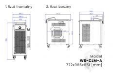 Laser czyszczący, chłodzony powietrzem WENI CLM-A 2kW - Promocja! Nysa - zdjęcie 4