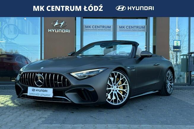 Mercedes SL 55 AMG V8 BITURBO 4MATIC Burmester Gwarancja Salon PL FV23 Łódź - zdjęcie 1