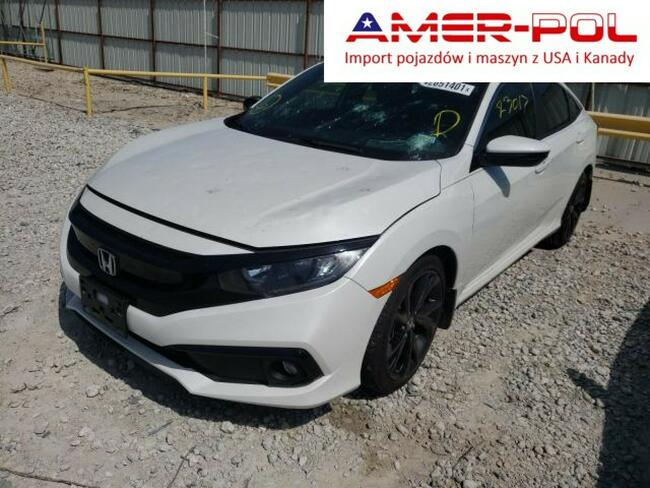 Honda Civic 2019, 2.0L, Sport, po gradobiciu Warszawa - zdjęcie 1