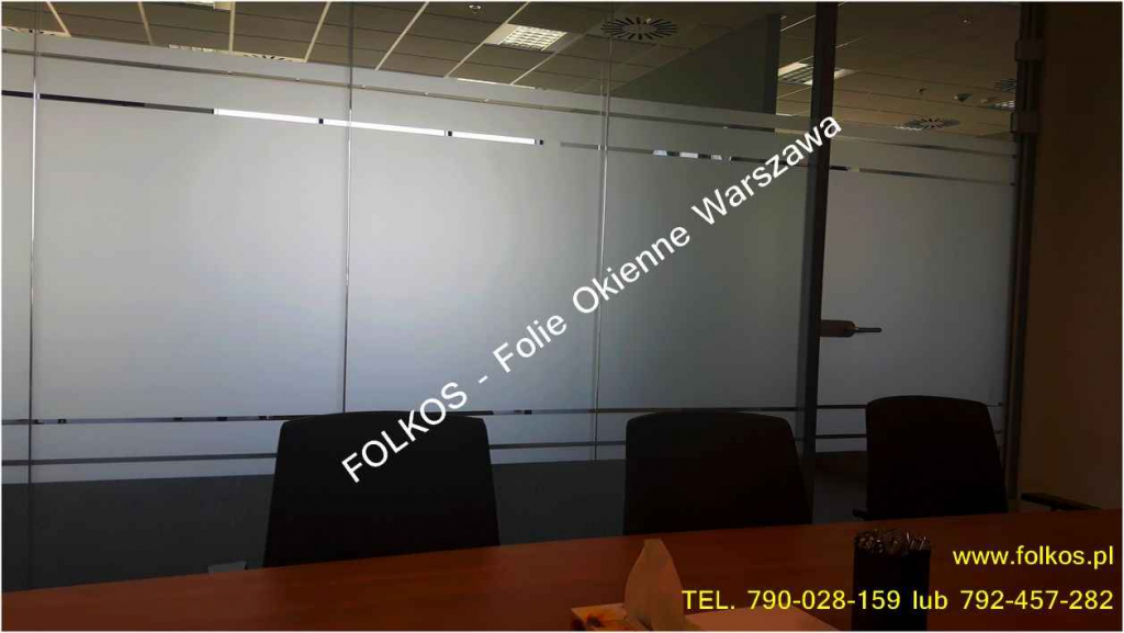 OKlejanie drzwi Warszawa -Folkos folie matowe i dekoracyjne Folkos Mokotów - zdjęcie 8