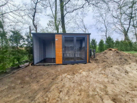 Schowek Domek Ogrodowy 2,5x2,5m wiata 1,5m drzwi PCV  dach TS1099 Zielona Góra - zdjęcie 7