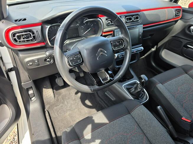 Citroen C3 1.2 82ps Navi Led Klimatronic SHINE Gwarancja Gniezno - zdjęcie 9