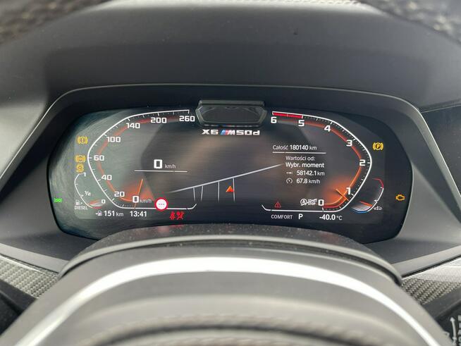 BMW X6 M50 EU M50d Mpakiet Xdrive Skóra Pamięć Kamery360 Masaż HAK Gliwice - zdjęcie 7
