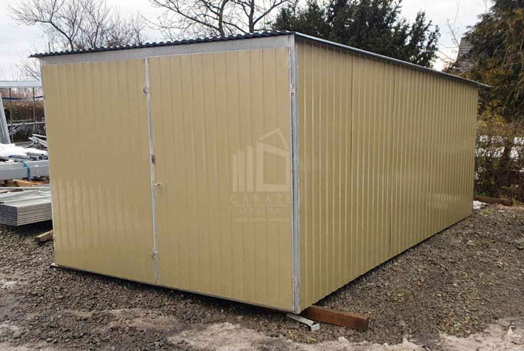 Garaż blaszany 3x5m II Gatunek blaszak na budowę wolnostojący ID1094 Rzeszów - zdjęcie 5