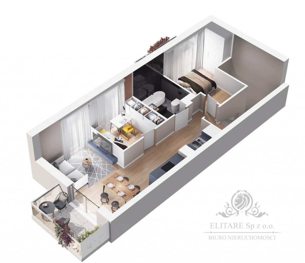 Mieszkanie dwupoziomowe 5 pokojowe 88,90 z tarasem i ogrodem /Brochów Wrocław - zdjęcie 10