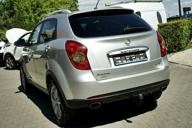 SsangYong Korando 2,0i Klima, alu R18, skóra, 150KM, 2013r. Płock - zdjęcie 4