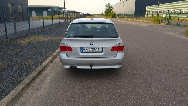 BMW Seria 5 E61 3.0 Diesel 197 KM | M57 | Automat | Hak 2000 kg OKAZJA Pabianice - zdjęcie 7