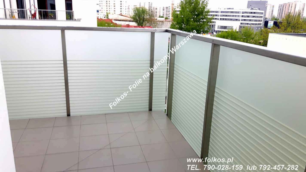 Folia na balkon Warszawa Bemowo - zdjęcie 12