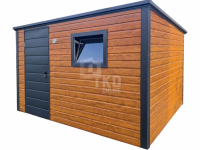 Schowek domek ogrodowy 3x2m drzwi okno drewnopodobny dach  TKD369