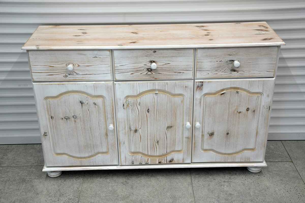 komoda z drewna sosnowego - jak nowa Olsztyn - zdjęcie 1